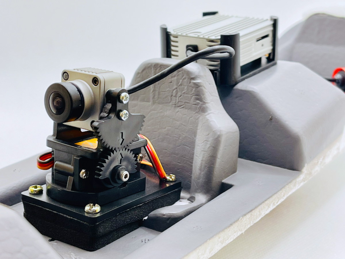 Motionsic BAG (BadAss Gimbal) FPV Pan & Tilt with DJI Air Unit